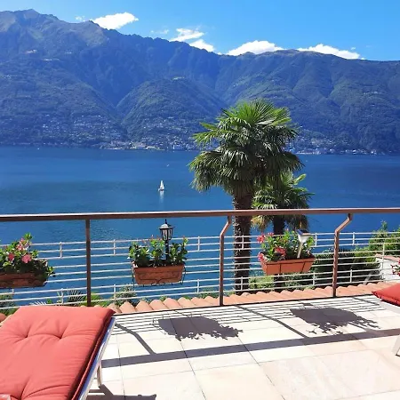 Διαμέρισμα With Panoramic View & Terrace In Pino, Maggiore - Casa Roccia No 5